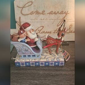Rudolph Jim Shores Musical Figurine